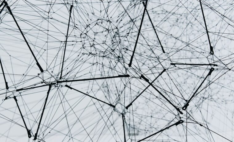 Entity SEO and knowledge graph relationship network concept