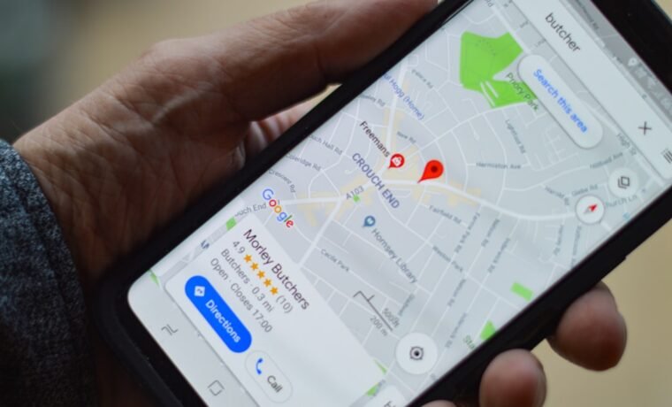 Local SEO and Google Maps optimization concept