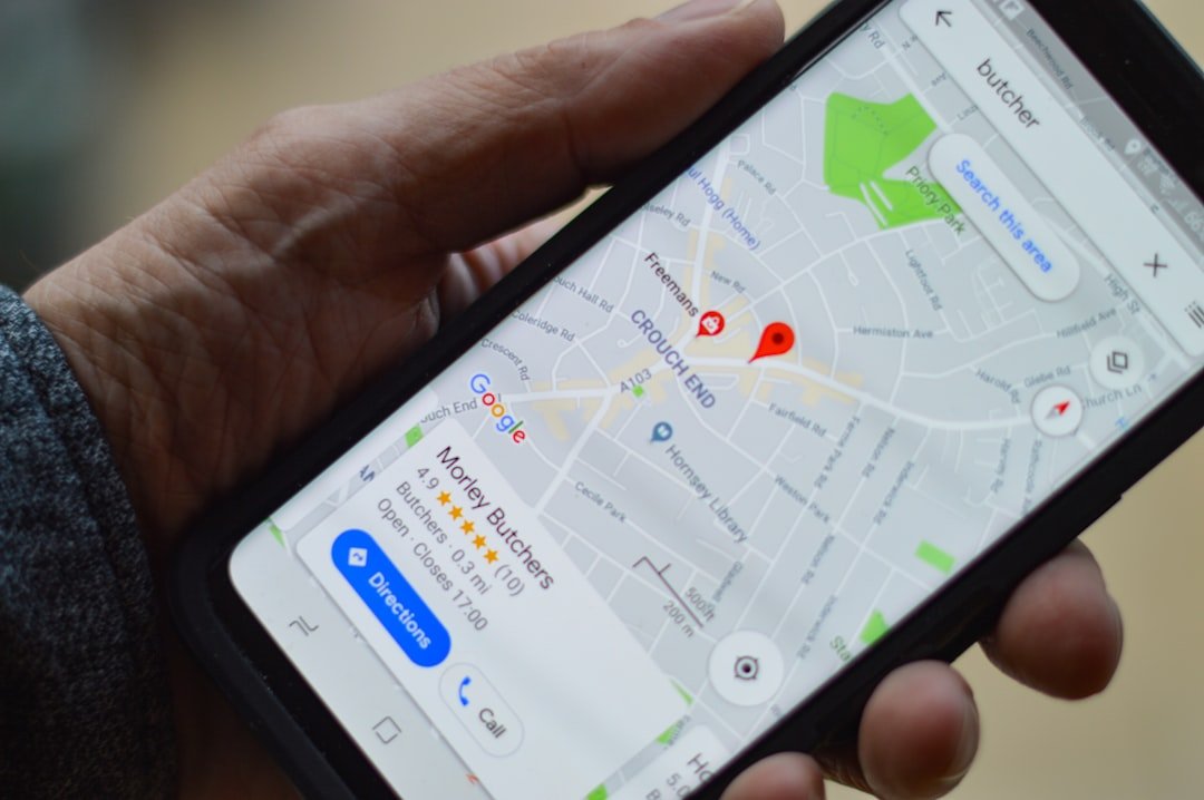 Local SEO and Google Maps optimization concept